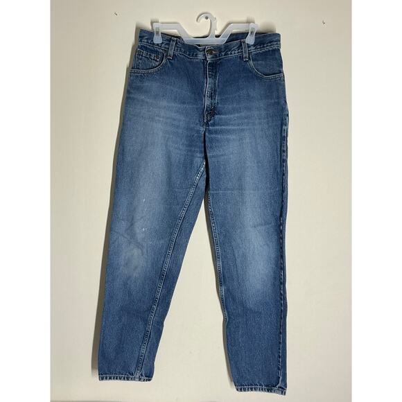 Levi’s Levi Strauss Signature Jeans Relaxed Fit 100% Cotton Denim Size 16 L - Picture 1 of 8